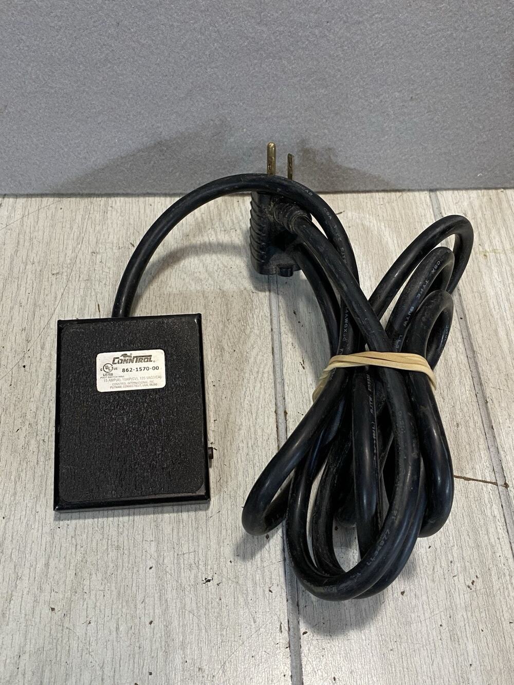 Conntrol 862-1570-00 Momentary Light Duty Foot Switch 125VAC, 15A, 1/2HP